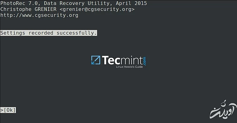 Save File Recovery Settings